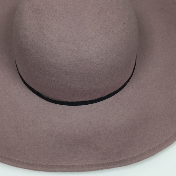 Topshop Felt Wool Lilac Hat Beekeeper Style - Picture 6 of 7